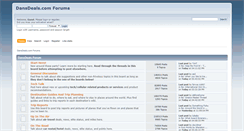 Desktop Screenshot of forums.dansdeals.com